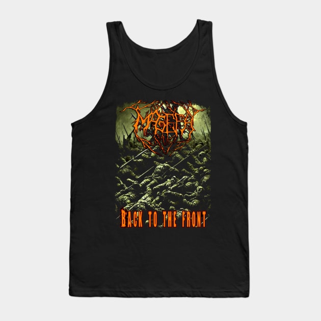 Back To The Front -Green Hell Tank Top by MAGEFA- Merch Store on TEEPUBLIC